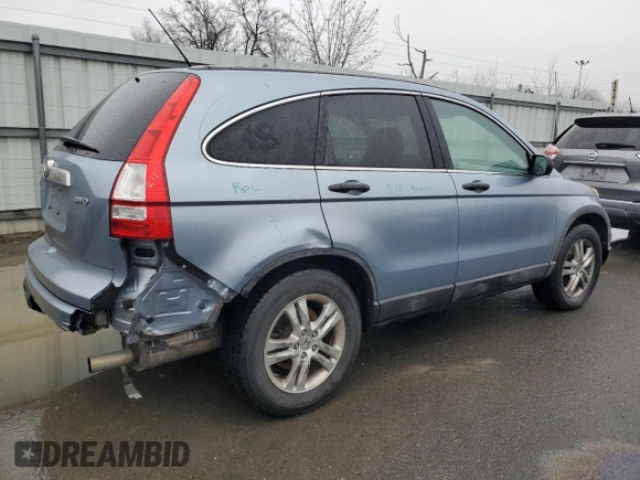2010 Honda CR-V EX with VIN 5J6RE4H57AL050579, listed as a Copart auction lot 43906225 with 123,151 mi miles and Salvage Title. Bid and sale history available at DreamBid. Image 3.