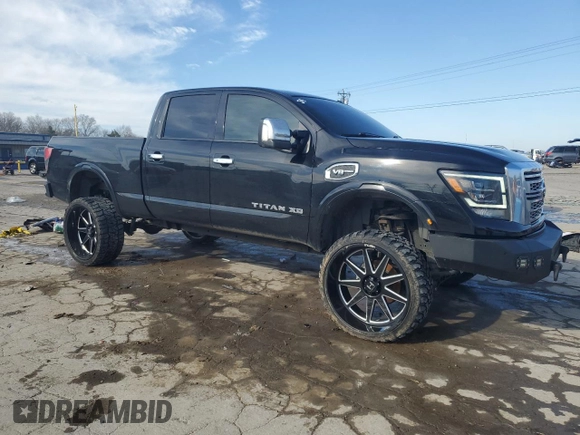 2021 Nissan Titan SV z VIN 1N6AA1FB3MN501518, wystawiony jako Copart lot #46542725 z przebiegiem 87 836 mil mil oraz Szkoda całkowita • Salvage title. Historia ofert i sprzedaży dostępna na DreamBid. Obrazek 4.