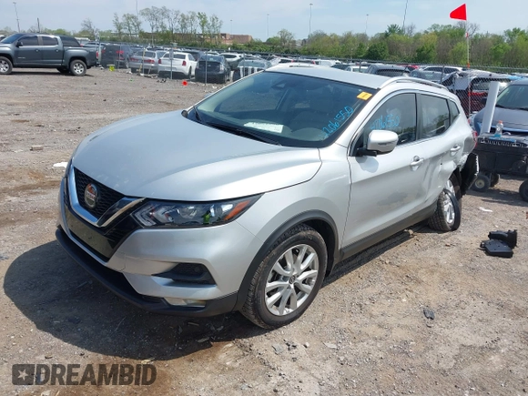 2020 Nissan Rogue Sport SV with VIN JN1BJ1CV5LW548146, listed as a IAAI auction lot 42061550 with 54,380 mi miles. Bid and sale history available at carsss.com. Image 18.