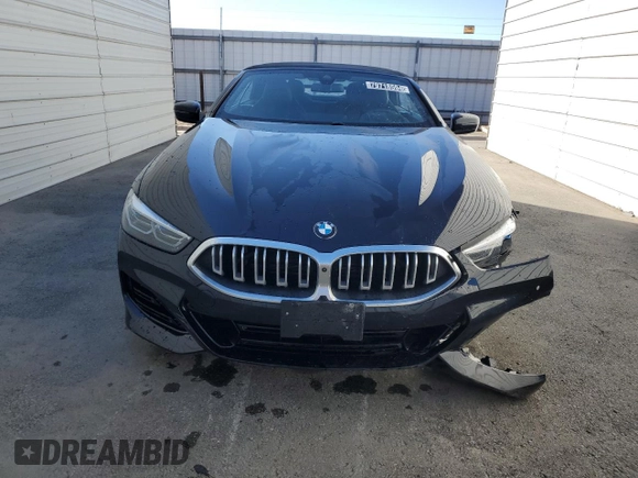 2024 BMW 8 Series 840i with VIN WBADZ2C00RCR68994, listed as a Copart auction lot 79718594 with Not Provided miles and Clean Title. Bid and sale history available at carsss.com. Image 5.