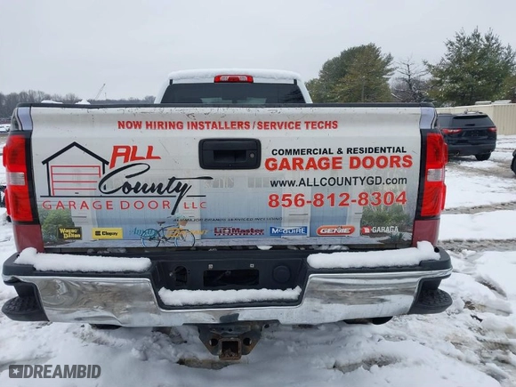 2016 GMC Sierra 2500HD with VIN 1GT02REG9GZ427283, listed as a IAAI auction lot 41513132 with 100,193 mi miles. Bid and sale history available at carsss.com. Image 16.