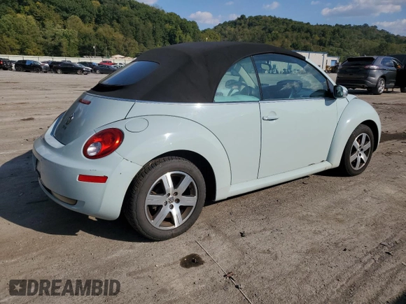 2006 Volkswagen Beetle with VIN 3VWRG31Y36M331926, listed as a Copart auction lot 70922504 with 129,158 mi miles and Clean title. Bid and sale history available at DreamBid. Image 3.