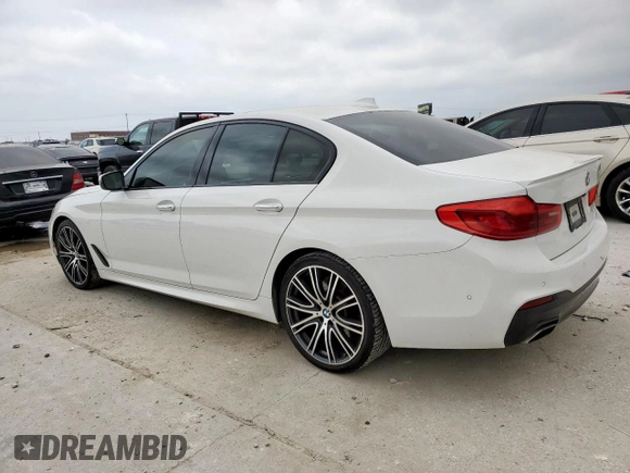 2018 BMW 5 Series 540i с VIN WBAJE5C58JG917669, выставлен на аукционе Copart как лот 57396815 с пробегом 117 967 миль миль и Списание • Salvage title. История ставок и продаж доступна на DreamBid. Изображение 2.