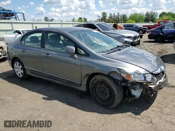 2011 Honda Civic LX with VIN 19XFA1F53BE036467, listed as a Copart auction lot 56015535 with Not Provided miles and Salvage Title. Bid and sale history available at DreamBid. Image 14.