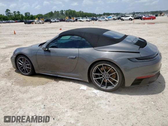 2023 Porsche 911 Carrera S with VIN WP0CB2A99PS247161, listed as a Copart auction lot 63862335 with 13,025 mi miles and Salvage title. Bid and sale history available at DreamBid. Image 2.