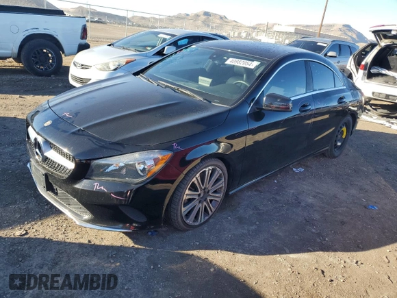 2018 Mercedes-Benz CLA 250 with VIN WDDSJ4EB4JN577292, listed as a Copart auction lot 40982054 with 90,753 mi miles and . Bid and sale history available at DreamBid. Image 1.