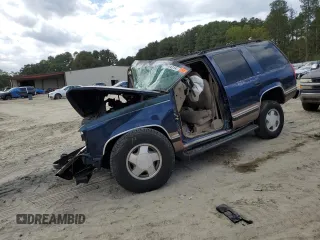1998 GMC Yukon with VIN 1GKEK13R8WJ722890, listed as a Copart auction lot 72904114 with 243,711 mi miles and Salvage Title. Bid and sale history available at carsss.com. Image 1.