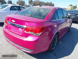 2012 Chevrolet Cruze LTZ with VIN 1G1PH5SC0C7156443, listed as a IAAI auction lot 41838039 with 1 mi miles. Bid and sale history available at carsss.com. Image 4.