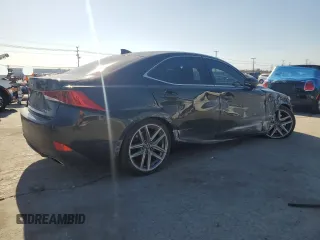 2019 Lexus IS with VIN JTHBA1D21K5092537, listed as a Copart auction lot 50232235 with 51,150 mi miles and Salvage Title. Bid and sale history available at carsss.com. Image 3.