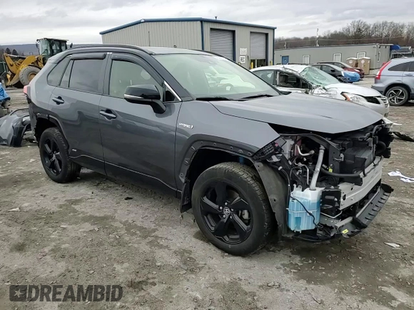 2020 Toyota RAV4 Hybrid XSE with VIN JTME6RFV3LD502316, listed as a Copart auction lot 43389425 with 39,670 mi miles and Salvage Title. Bid and sale history available at carsss.com. Image 15.