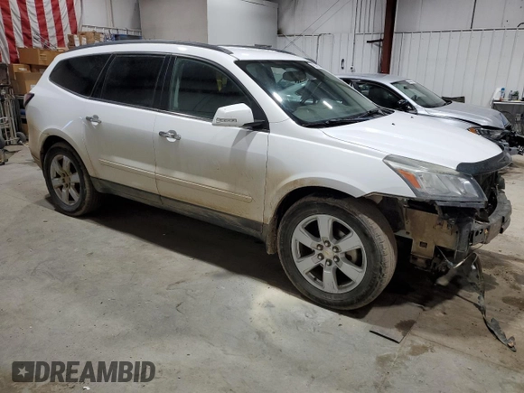 2016 Chevrolet Traverse LT with VIN 1GNKVGKD9GJ315720, listed as a Copart auction lot 46350995 with 140,297 mi miles and Salvage Title. Bid and sale history available at DreamBid. Image 4.