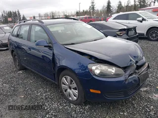 2013 Volkswagen Jetta SportWagen S with VIN 3VWPP7AJ9DM650066, listed as a IAAI auction lot 41469840 with 93,235 mi miles. Bid and sale history available at carsss.com. Image 1.