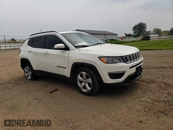2021 Jeep Compass Latitude with VIN 3C4NJDBB5MT524553, listed as a Copart auction lot 60867305 with 80,314 mi miles and Salvage title. Bid and sale history available at DreamBid. Image 14.