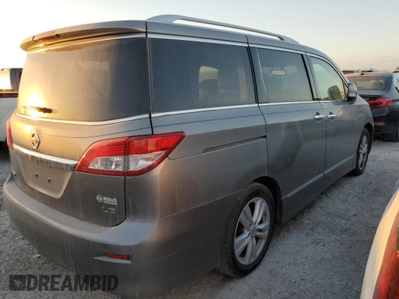 2012 Nissan Quest LE z VIN JN8AE2KP2C9041598, wystawiony jako Copart lot #58874165 z przebiegiem 99 735 mil mil oraz Nie do naprawy • Non repairable. Historia ofert i sprzedaży dostępna na DreamBid. Obrazek 3.