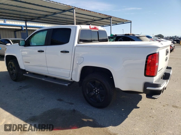 2018 Chevrolet Colorado 2WD LT with VIN 1GCGSCEN8J1180760, listed as a Copart auction lot 47417785 with 43,605 mi miles and Salvage title. Bid and sale history available at DreamBid. Image 2.