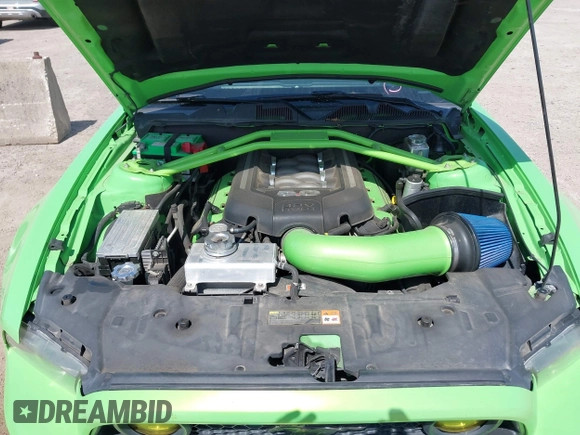 2013 Ford Mustang GT with VIN 1ZVBP8CF9D5261944, listed as a IAAI auction lot 42248010 with 96,633 mi miles and . Bid and sale history available at DreamBid. Image 10.