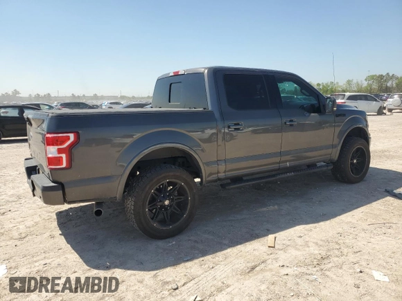 2018 Ford F-150 XL with VIN 1FTEW1E57JKC81069, listed as a Copart auction lot 49965175 with 127,140 mi miles and Clean Title. Bid and sale history available at carsss.com. Image 3.