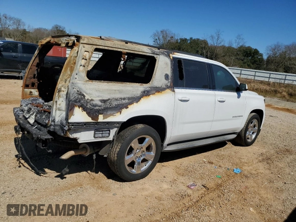 2016 Chevrolet Suburban LS with VIN 1GNSKGEC1GR230027, listed as a Copart auction lot 47286775 with 0 mi miles and Non Repairable. Bid and sale history available at carsss.com. Image 3.