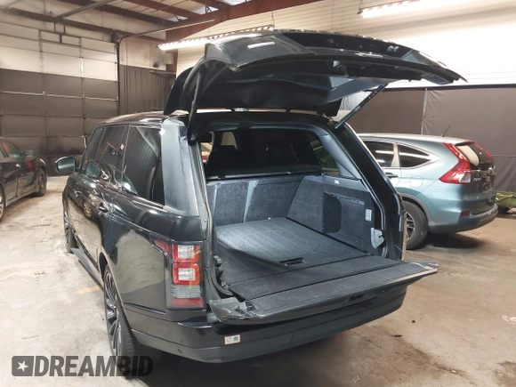 2017 Land Rover Range Rover with VIN SALGS5FE9HA343249, listed as a IAAI auction lot 41828486 with 66,695 mi miles and . Bid and sale history available at DreamBid. Image 3.
