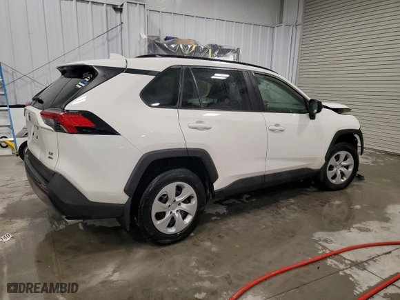 2020 Toyota RAV4 LE with VIN JTMF1RFV7LD063480, listed as a Copart auction lot 43178065 with 65,524 mi miles and Salvage Title. Bid and sale history available at carsss.com. Image 3.