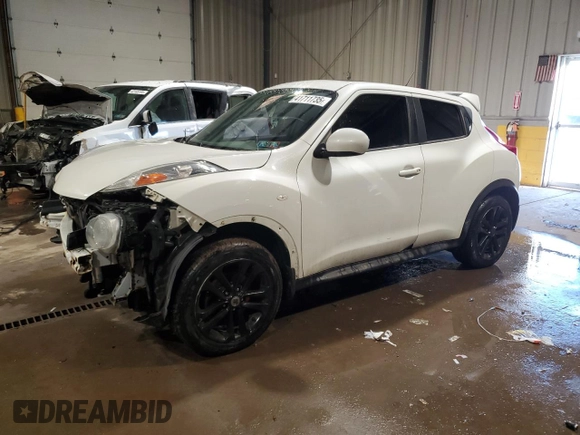 2014 Nissan Juke Nismo with VIN JN8AF5MV1ET484941, listed as a Copart auction lot 41711735 with Not provided miles and Salvage title. Bid and sale history available at DreamBid. Image 1.