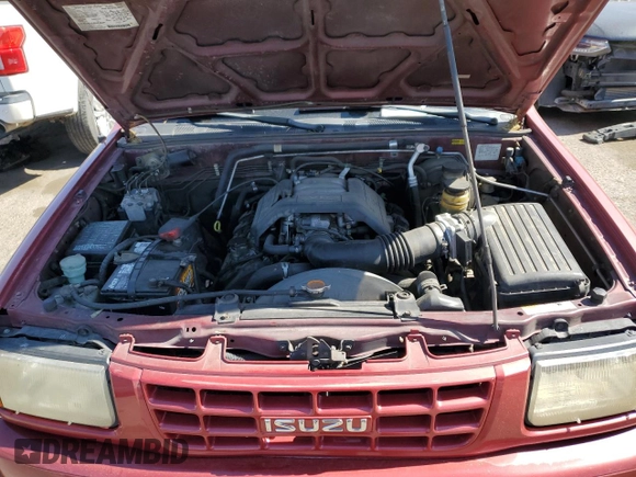 1998 Isuzu Rodeo S with VIN 4S2CM58W3W4311998, listed as a Copart auction lot 73632024 with 177,917 mi miles and Salvage Title. Bid and sale history available at DreamBid. Image 11.