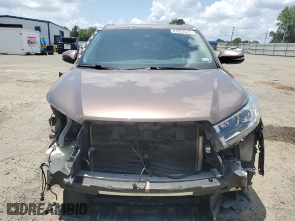 2018 Toyota Highlander Limited with VIN 5TDYZRFH6JS270973, listed as a Copart auction lot 61853575 with 93,510 mi miles and Salvage title. Bid and sale history available at DreamBid. Image 5.