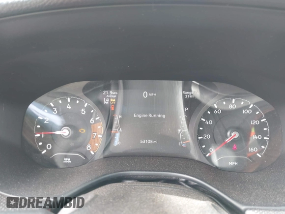 2023 Jeep Compass Trailhawk with VIN 3C4NJDDN3PT544408, listed as a IAAI auction lot 42253800 with 53,105 mi miles and . Bid and sale history available at DreamBid. Image 7.