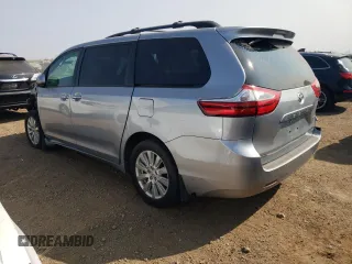 2017 Toyota Sienna LE with VIN 5TDJZ3DC1HS158937, listed as a Copart auction lot 70856204 with 110,572 mi miles and Salvage title. Bid and sale history available at DreamBid. Image 2.