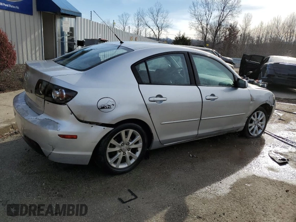 2007 Mazda 3 i Touring with VIN JM1BK32F871625160, listed as a Copart auction lot 84706804 with 254,192 mi miles and Non Repairable. Bid and sale history available at DreamBid. Image 3.