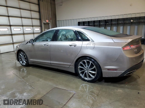 2019 Lincoln MKZ Reserve I with VIN 3LN6L5D97KR617014, listed as a Copart auction lot 47559175 with 146,414 mi miles and Salvage Title. Bid and sale history available at DreamBid. Image 2.