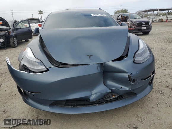 2021 Tesla Model 3 Long Range with VIN 5YJ3E1EB8MF006859, listed as a Copart auction lot 50344475 with 41,462 mi miles and Salvage Title. Bid and sale history available at DreamBid. Image 5.