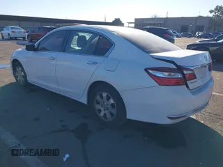 2017 Honda Accord Sedan LX with VIN 1HGCR2F3XHA217420, listed as a IAAI auction lot 41347762 with Not Provided miles. Bid and sale history available at carsss.com. Image 3.
