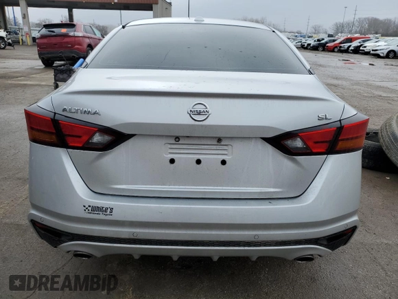 2020 Nissan Altima 2.5 SL with VIN 1N4BL4EV9LC153142, listed as a Copart auction lot 46961535 with 107,548 mi miles and Salvage Title. Bid and sale history available at carsss.com. Image 6.