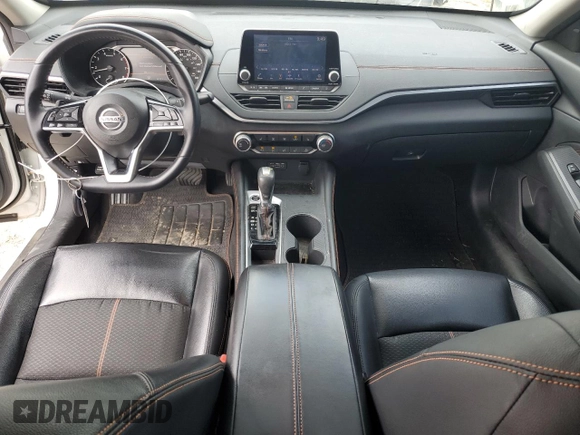 2020 Nissan Altima SR with VIN 1N4AL4CVXLN309644, listed as a Copart auction lot 43549275 with 75,653 mi miles and Salvage Title. Bid and sale history available at carsss.com. Image 8.