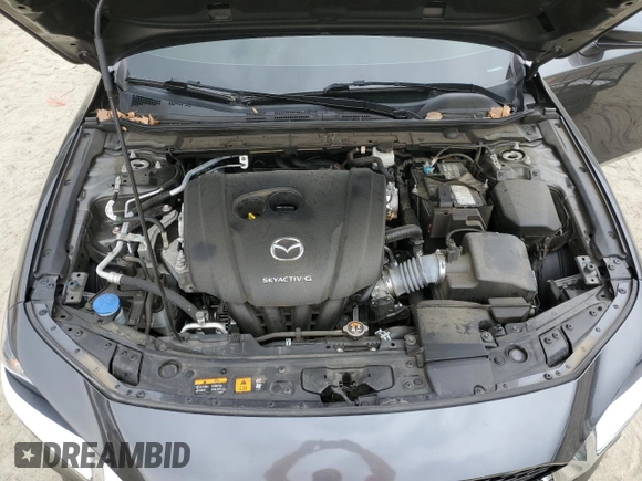 2021 Mazda 3 Preferred with VIN 3MZBPBCM6MM208530, listed as a Copart auction lot 46861595 with 37,599 mi miles and Salvage Title. Bid and sale history available at DreamBid. Image 11.