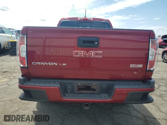 2018 GMC Canyon 4WD All Terrain with VIN 1GTG6CEN8J1281172, listed as a Copart auction lot 61536385 with 93,365 mi miles and Salvage title. Bid and sale history available at DreamBid. Image 6.