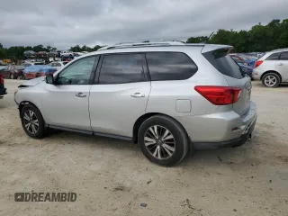 2017 Nissan Pathfinder SV z VIN 5N1DR2MN2HC639897, wystawiony jako Copart lot #52294365 z przebiegiem 168 435 mil mil oraz Szkoda całkowita • Salvage title. Historia ofert i sprzedaży dostępna na DreamBid. Obrazek 2.