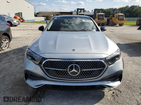 2024 Mercedes-Benz E-Class E 350 with VIN W1KLF4HB3RA012228, listed as a Copart auction lot 70075544 with 4,932 mi miles and Non Repairable. Bid and sale history available at carsss.com. Image 5.