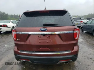2018 Ford Explorer XLT with VIN 1FM5K7D80JGA52502, listed as a Copart auction lot 58669335 with 112,658 mi miles and Salvage title. Bid and sale history available at DreamBid. Image 6.
