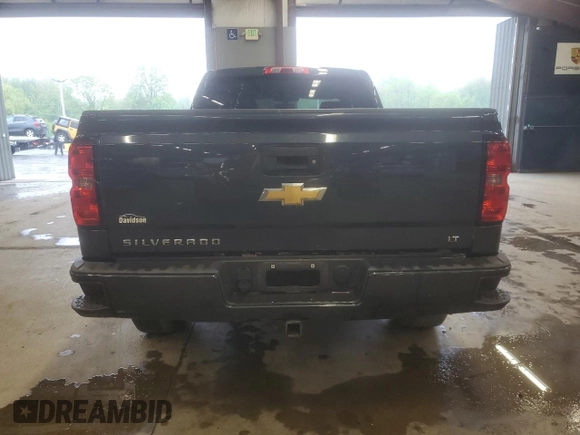 2017 Chevrolet Silverado 1500 LT with VIN 1GCVKREC1HZ390864, listed as a Copart auction lot 56366955 with 123,658 mi miles and Clean Title. Bid and sale history available at DreamBid. Image 6.
