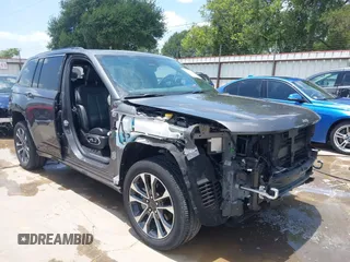 2022 Jeep Grand Cherokee Overland with VIN 1C4RJHDG6N8580874, listed as a IAAI auction lot 42498940 with 19,818 mi miles and . Bid and sale history available at DreamBid. Image 1.
