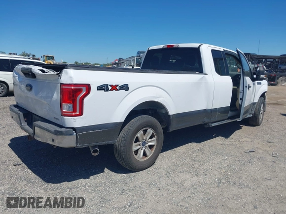 2016 Ford F-150 XLT with VIN 1FTEX1EF6GKD00211, listed as a IAAI auction lot 41851038 with 110,926 mi miles. Bid and sale history available at carsss.com. Image 4.