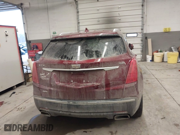 2017 Cadillac XT5 Luxury AWD with VIN 1GYKNDRS4HZ257413, listed as a IAAI auction lot 41537197 with 124,184 mi miles and . Bid and sale history available at DreamBid. Image 16.