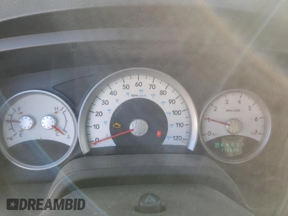 2006 Dodge Dakota SLT with VIN 1D7HW48N56S518438, listed as a Copart auction lot 44543645 with 176,626 mi miles and Salvage title. Bid and sale history available at DreamBid. Image 9.