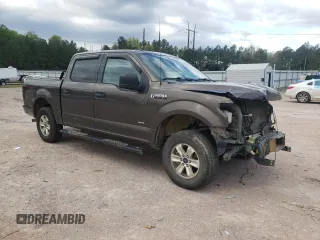 2015 Ford F-150 XLT with VIN 1FTEW1EP3FFC87968, listed as a Copart auction lot 52022795 with 204,904 mi miles and Salvage Title. Bid and sale history available at carsss.com. Image 4.