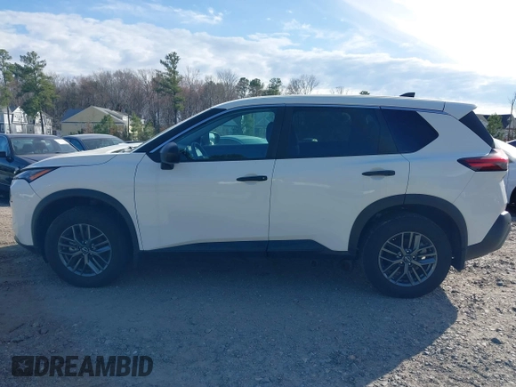 2023 Nissan Rogue S with VIN 5N1BT3AA6PC820239, listed as a IAAI auction lot 41718461 with 28,831 mi miles. Bid and sale history available at carsss.com. Image 14.