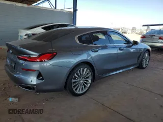 2020 BMW 8 Series 840i with VIN WBAGV2C09LCD92695, listed as a Copart auction lot 73230034 with 42,440 mi miles and Salvage Title. Bid and sale history available at carsss.com. Image 3.