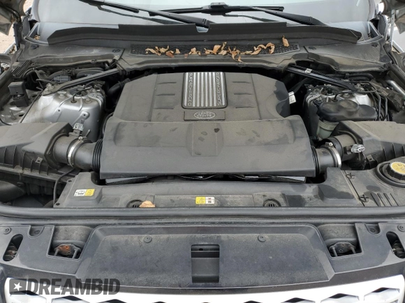 2017 Land Rover Range Rover Sport with VIN SALWR2FE4HA124351, listed as a Copart auction lot 53624455 with Not Provided miles and Salvage Title. Bid and sale history available at DreamBid. Image 12.