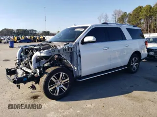 2022 Ford Expedition Max Limited z VIN 1FMJK1KT5NEA26076, wystawiony jako Copart lot #43152995 z przebiegiem 80 413 mil mil oraz Szkoda całkowita • Salvage title. Historia ofert i sprzedaży dostępna na DreamBid. Obrazek 1.